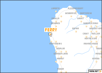 map of Ferry