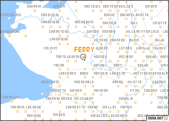 map of Ferry