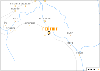 map of Fertait