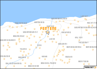 map of Fertene