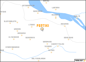 map of Fertiki