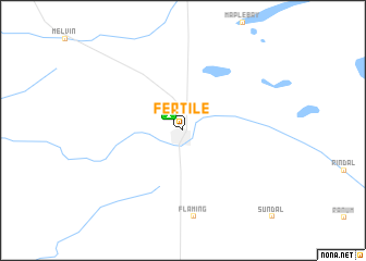map of Fertile