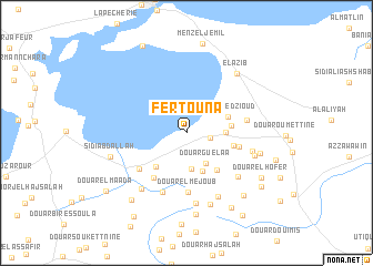 map of Fertouna