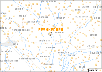 map of Feshkecheh