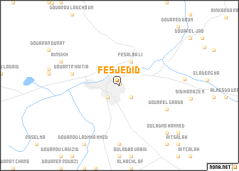 map of Fès Jedid