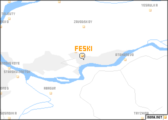 map of Fes\