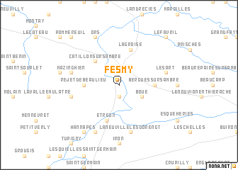 map of Fesmy