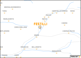 map of Festilli