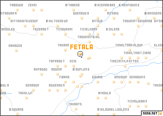 map of Fetala