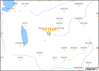 map of Fetekʼa