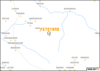 map of Feteyano