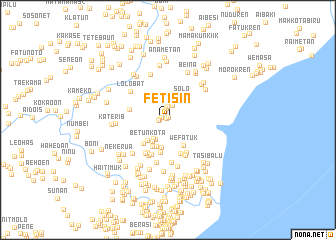 map of Fetisin