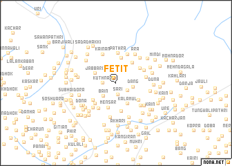 map of Fetit