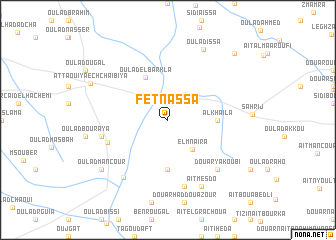 map of Fetnassa