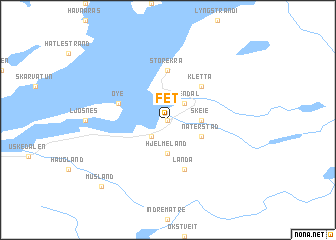 map of Fet