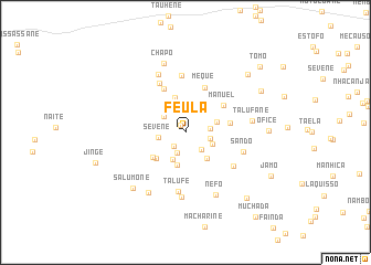 map of Feúla