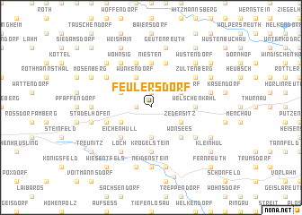 map of Feulersdorf