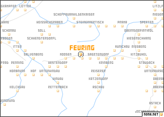 map of Feuring