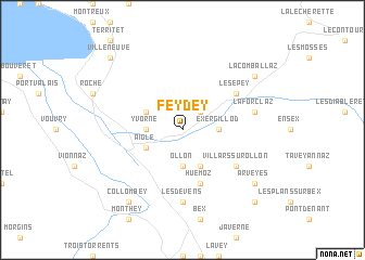 map of Feydey