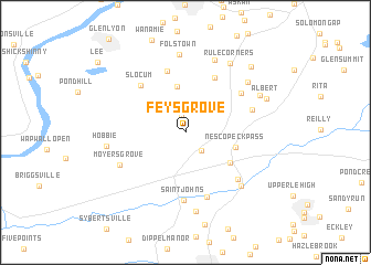 map of Feys Grove