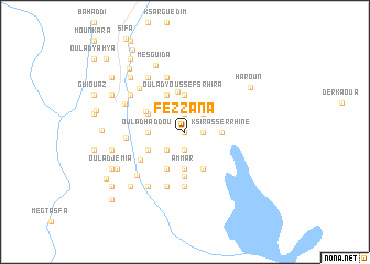 map of Fezzana