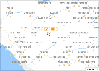 map of Fezzano