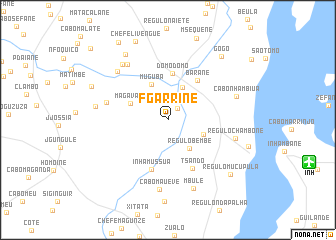 map of F. Garrine