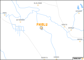 map of Fhialu