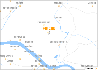 map of Fiação