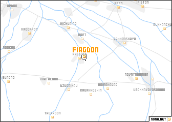 map of Fiagdon