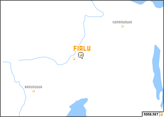 map of Fialu