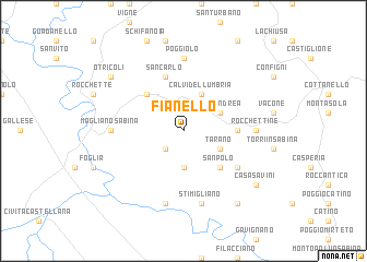 map of Fianello