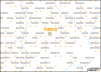 map of Fianko