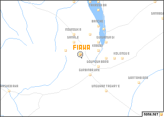 map of Fiawa