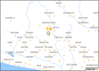 map of Fia