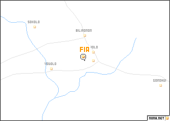 map of Fia