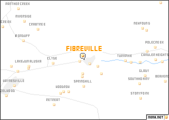 map of Fibreville