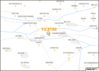 map of Ficătar