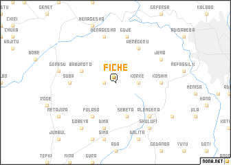 map of Fichē