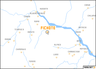 map of Fichote