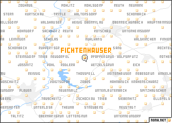 map of Fichtenhäuser