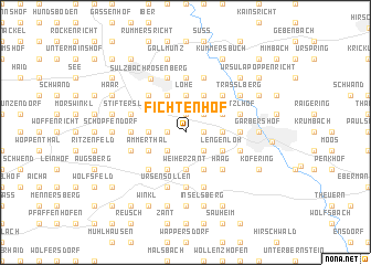 map of Fichtenhof