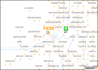 map of Ficoa