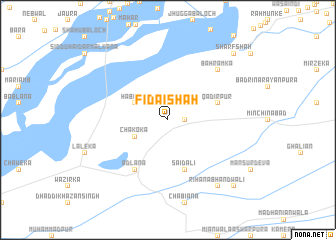 map of Fidāi Shāh
