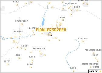 map of Fiddlers Green