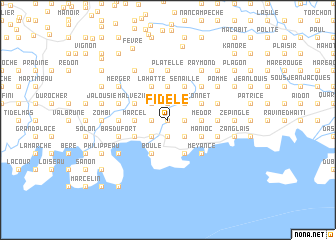 map of Fidèle