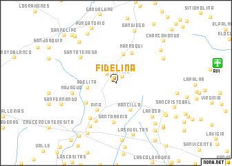 map of Fidelina