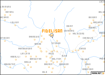 map of Fidelisan