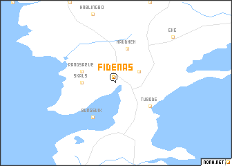 map of Fidenäs