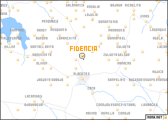 map of Fidencia